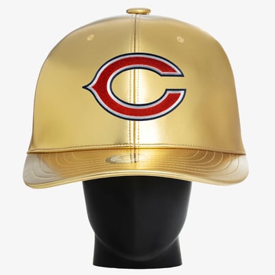 Chicago Bears Noggin Boss Unisex Big Hat - Gold